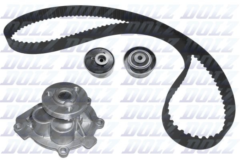 DOLZ Water Pump & Timing Belt Kit