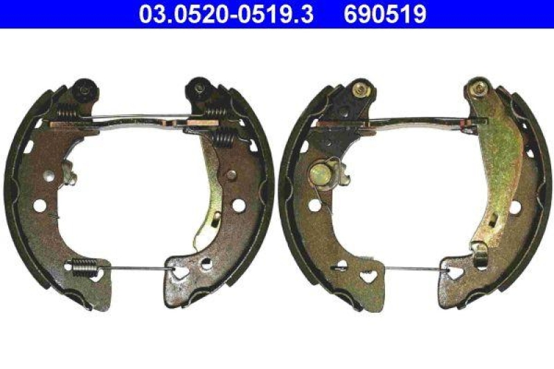 ATE Brake Shoe Set Original ATE TopKit