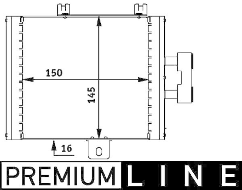 MAHLE Ölkühler, Motoröl BEHR *** PREMIUM LINE ***
