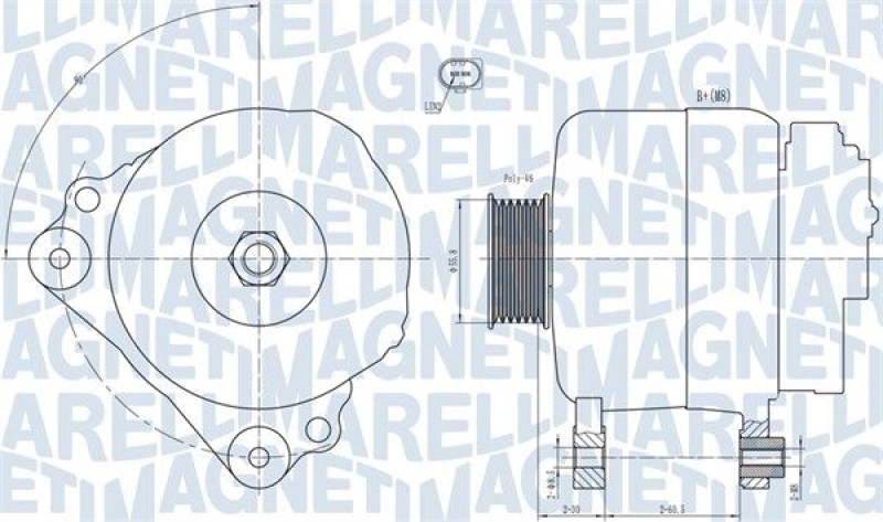 MAGNETI MARELLI Alternator