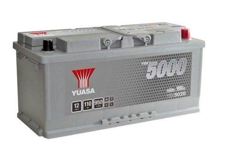YUASA Starterbatterie YBX5000 Silver High Performance SMF Batteries