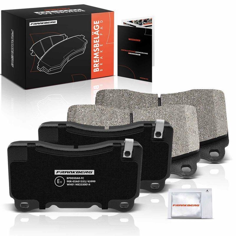 4x Frankberg Bremsbel&auml;ge Vorderachse 5481FB0032840