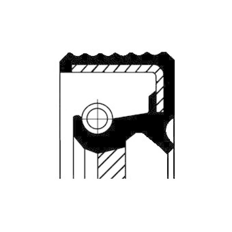 CORTECO Shaft Seal, manual transmission