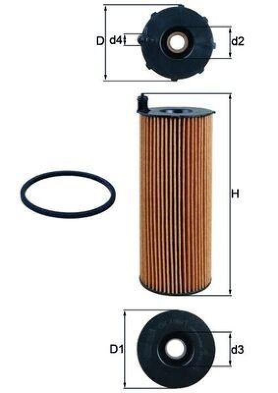 KNECHT Ölfilter