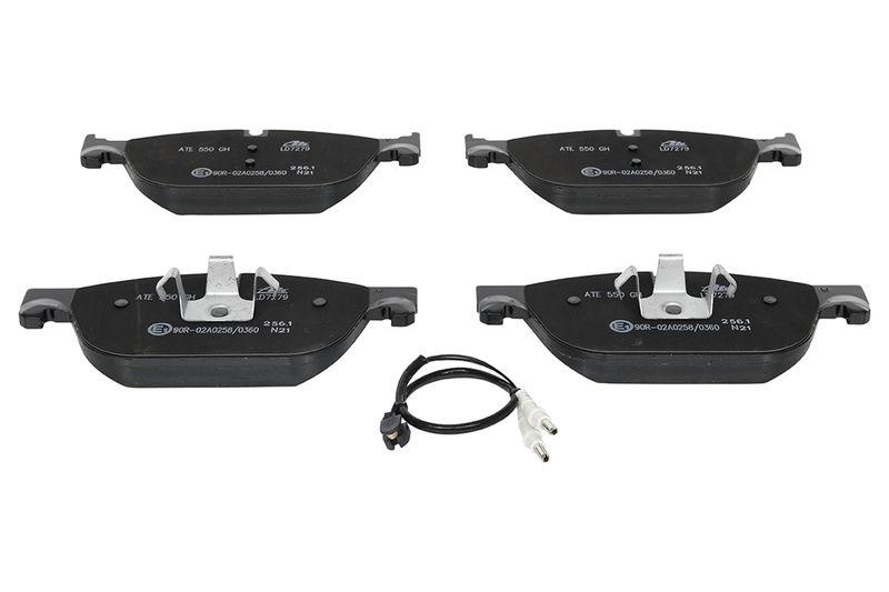 ATE Bremsscheiben + Ceramic Bremsbel&auml;ge Vorne Hinten passend f&uuml;r Pe...