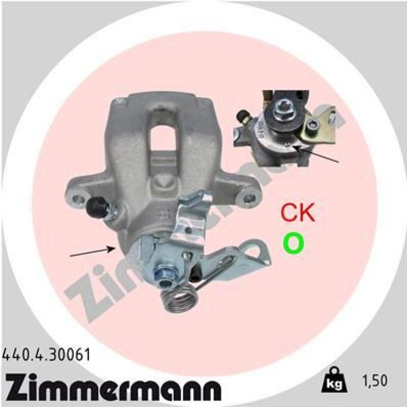 ZIMMERMANN Bremssattel