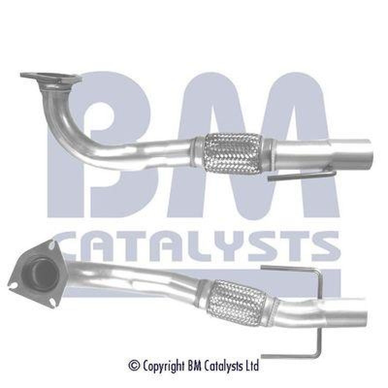 BM Catalysts Abgasrohr Vorne mitte passend für Saab 9-3 Kombi 2.0 t 1,8t...
