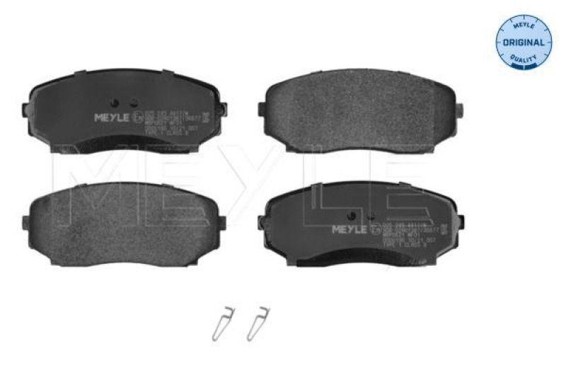 MEYLE Bremsbelagsatz, Scheibenbremse MEYLE-ORIGINAL: True to OE. 025 245 4417/W