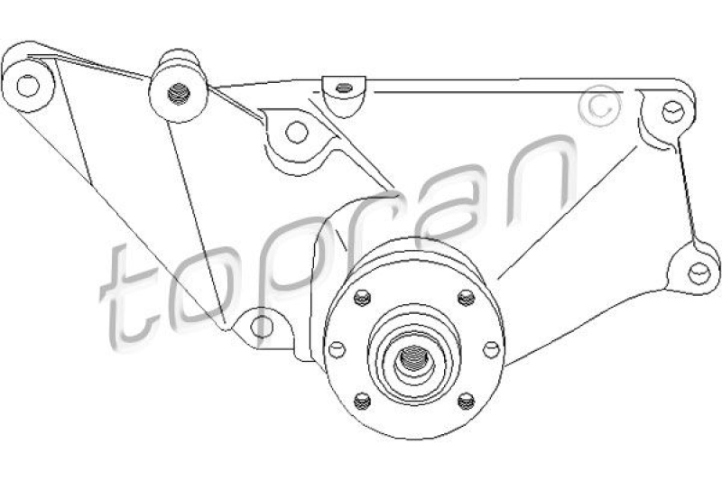 TOPRAN Support, cooling fan