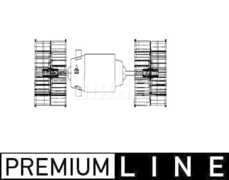 MAHLE Innenraumgebl&auml;se BEHR *** PREMIUM LINE *** AB 77 000P