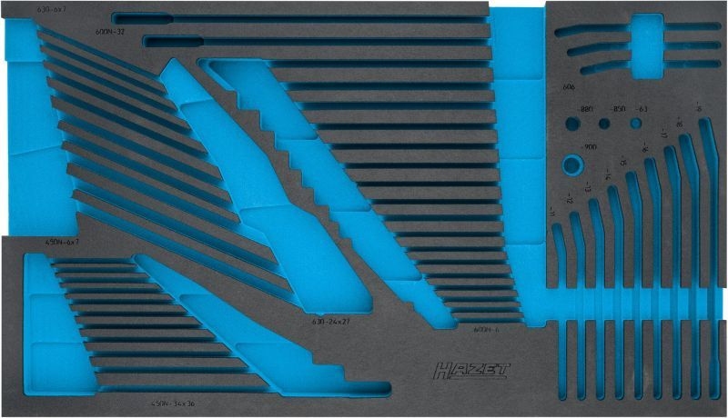 HAZET Foam Insert, assortment box