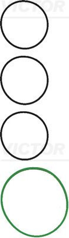 VICTOR REINZ Gasket Set, intake manifold