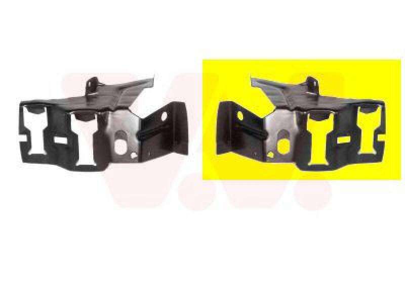 VAN WEZEL Mounting Bracket, bumper