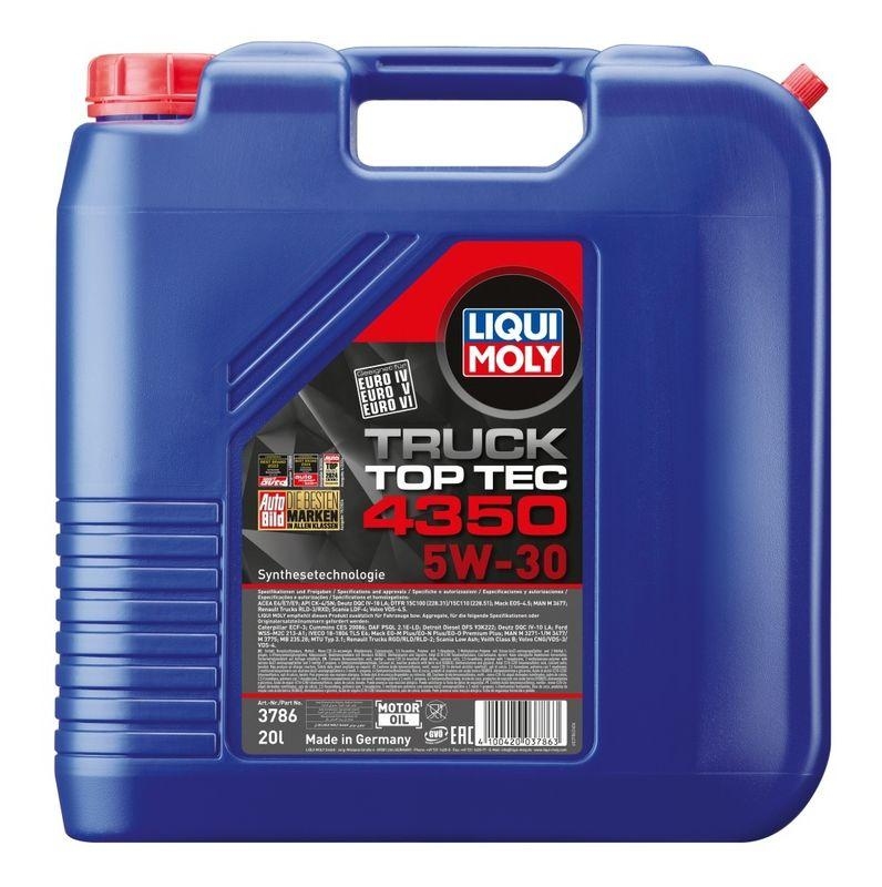 LIQUI MOLY Engine Oil Top Tec Truck 4350 5W-30