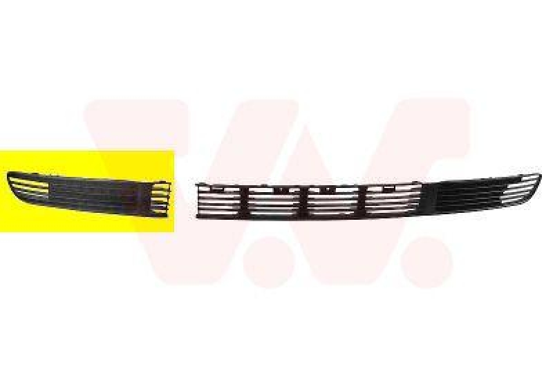 VAN WEZEL Ventilation Grille, bumper