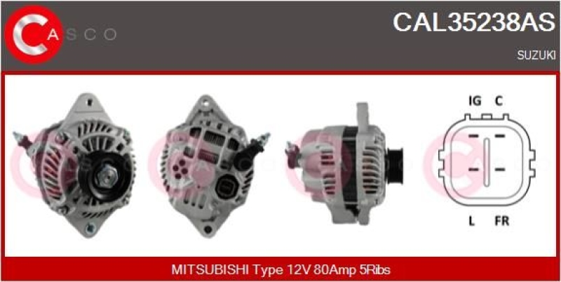 CASCO Generator Brand New HQ