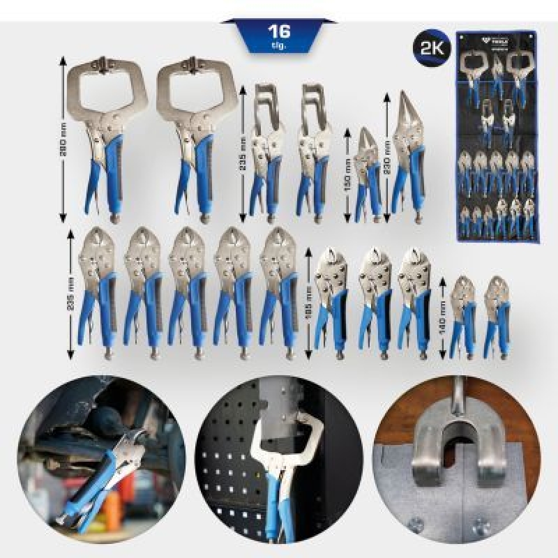 KS TOOLS Crimpzangen-Set