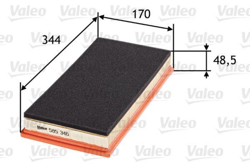 VALEO Luftfilter 585346
