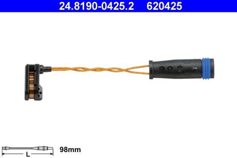 ATE Warning Contact, brake pad wear