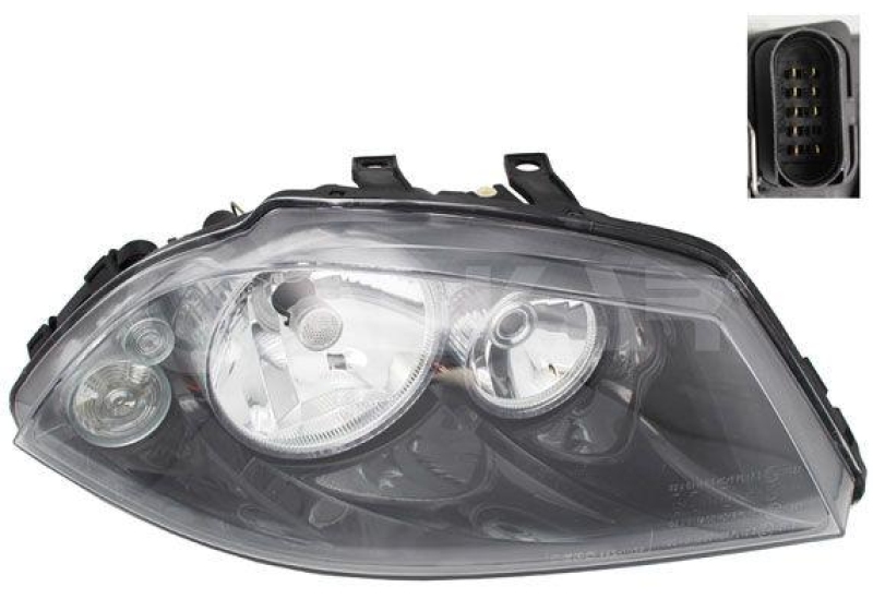1x Halogen Hauptscheinwerfer passend für Seat Ibiza 3 6L1 1.4 1.2 Cordoba TCupra