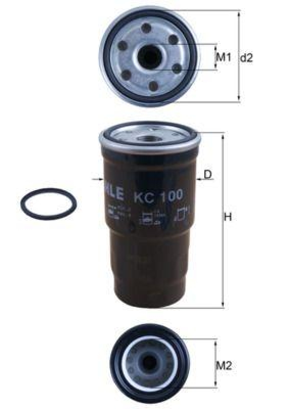 KNECHT Kraftstofffilter