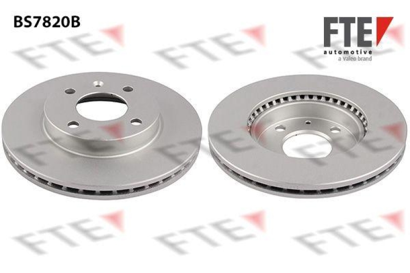 2x FTE Bremsscheibe COATED RANGE 9082267