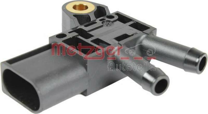METZGER Sensor, exhaust pressure genuine