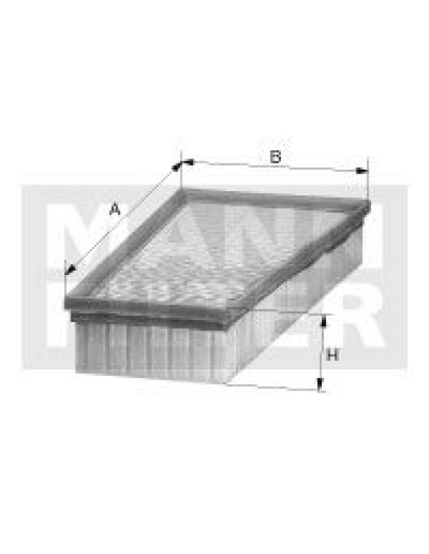 MANN-FILTER Luftfilter C 27 114
