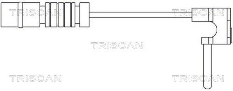 TRISCAN Warning Contact, brake pad wear