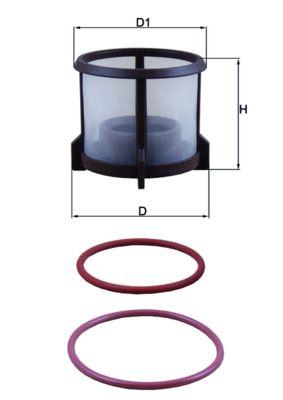 KNECHT Kraftstofffilter