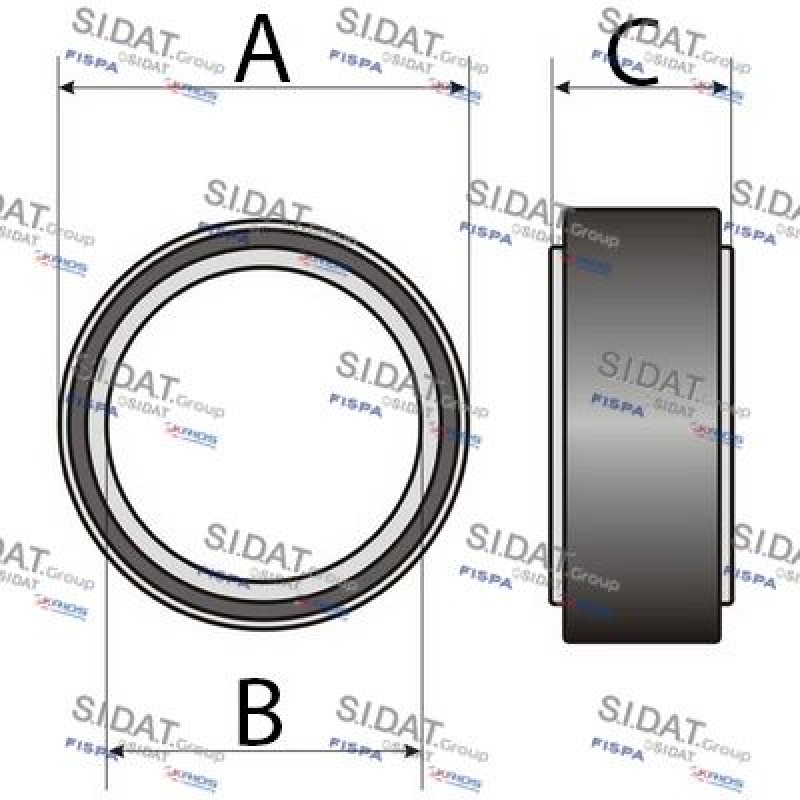 KRIOS Bearing, compressor shaft