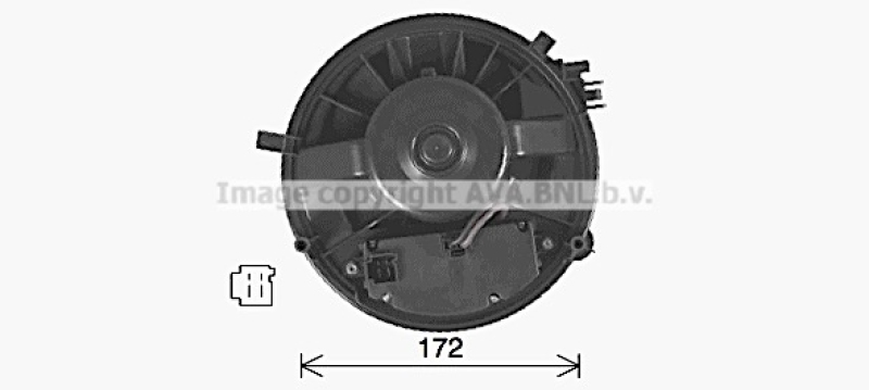 PRASCO Elektromotor, Innenraumgebläse