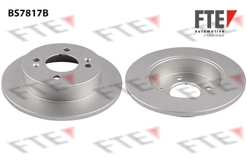 2x FTE Bremsscheibe COATED RANGE