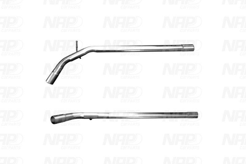 NAP carPARTS Abgasrohr CAC10527