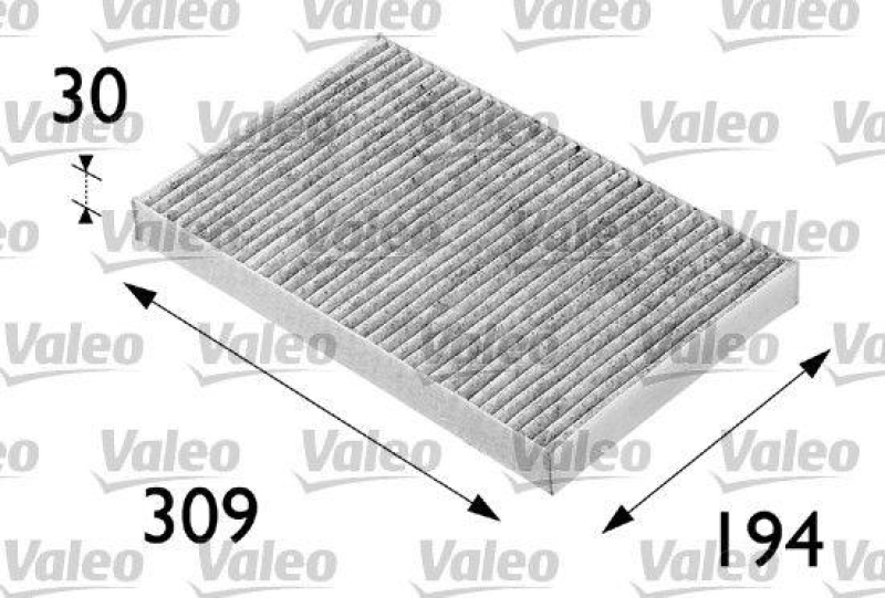 VALEO Filter, Innenraumluft VALEO PROTECT 698682