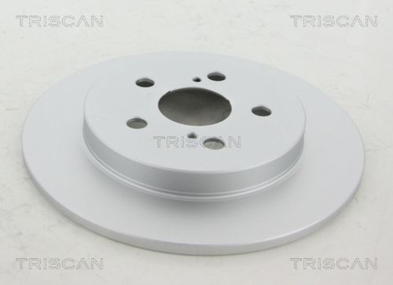 2x TRISCAN Brake Disc COATED