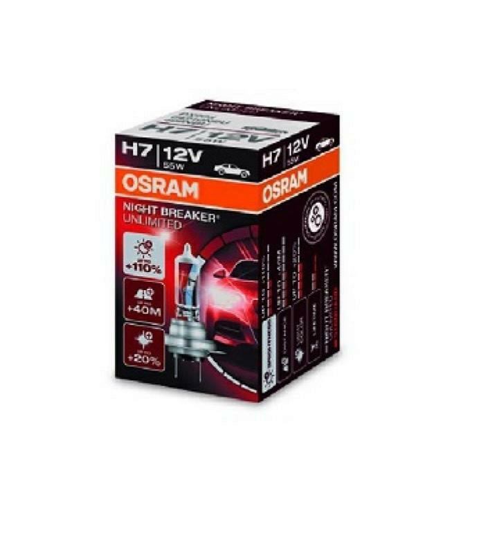 OSRAM Glühlampe, Hauptscheinwerfer NIGHT BREAKER UNLIMITED