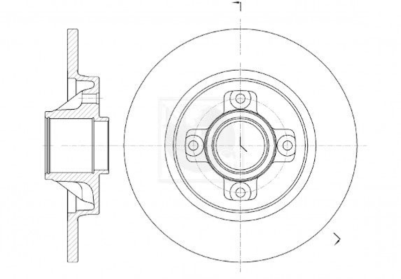 2x NPS Bremsscheibe