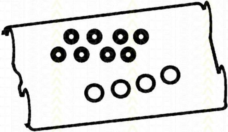 TRISCAN Gasket Set, cylinder head cover