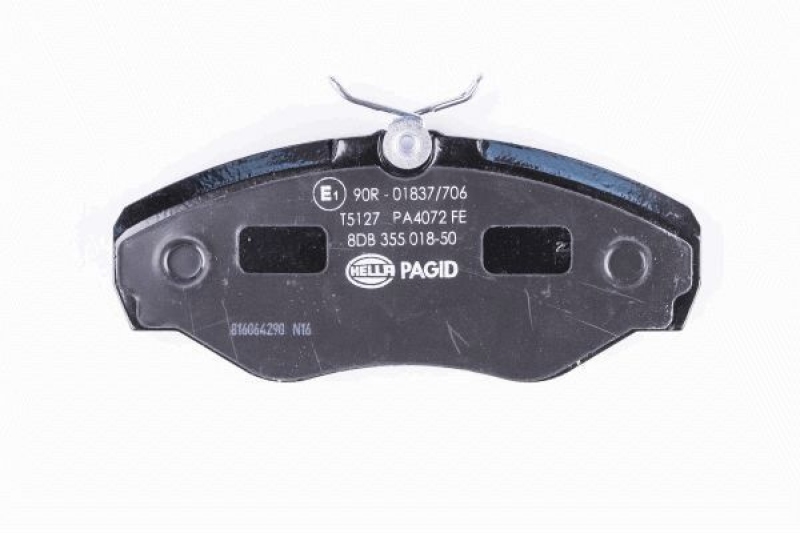 HELLA Brake Pad Set, disc brake