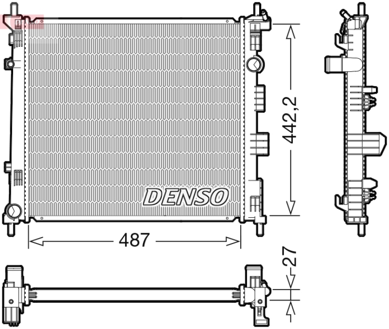 DENSO Kühler, Motorkühlung