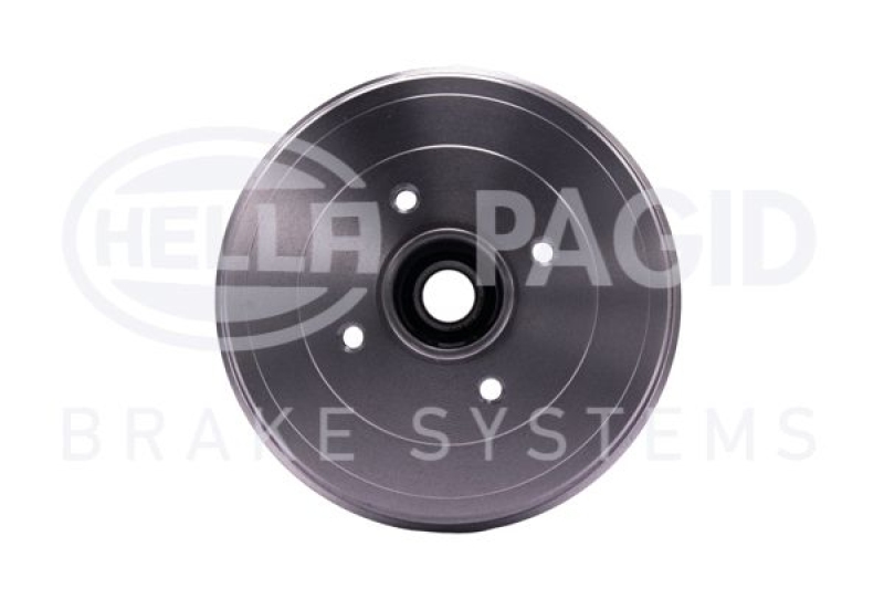 2x HELLA Brake Drum