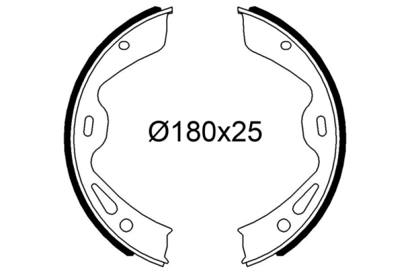 VALEO Bremsbackensatz 564332