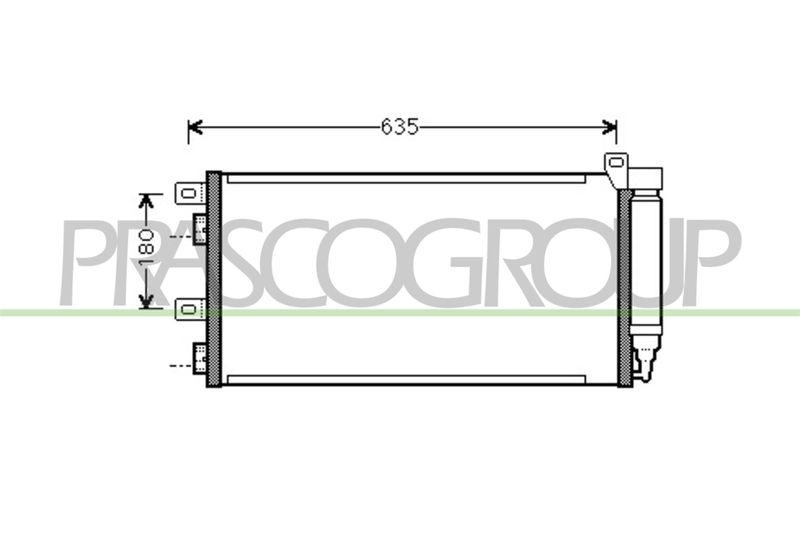 PRASCO Condenser, air conditioning PrascoSelection