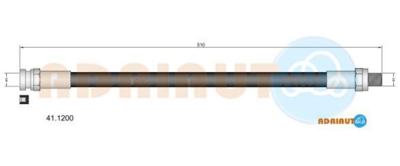 ADRIAUTO Brake Hose