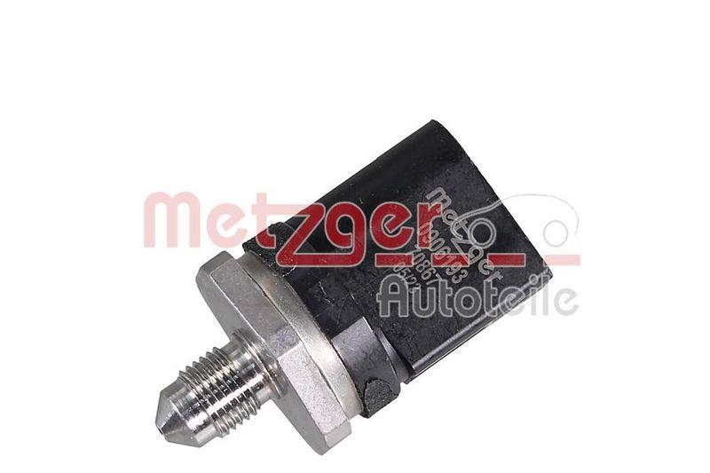 METZGER Sensor, Kraftstoffdruck ORIGINAL ERSATZTEIL GREENPARTS