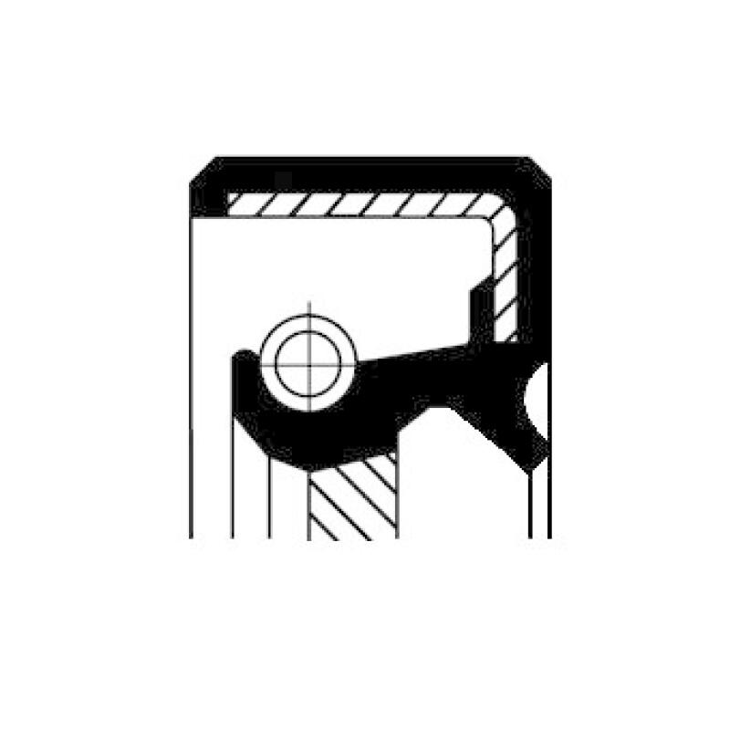 CORTECO Shaft Seal, automatic transmission