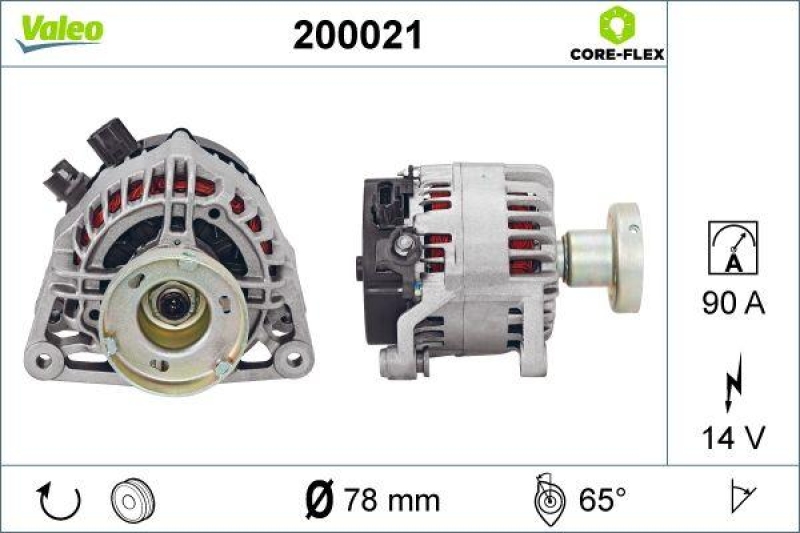 VALEO Generator VALEO CORE-FLEX
