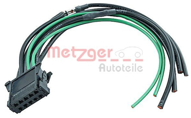 METZGER Kabelreparatursatz, Innenraumheizlüfter (Motorvorwärmsystem)