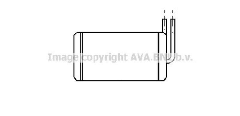 AVA QUALITY COOLING Wärmetauscher, Innenraumheizung